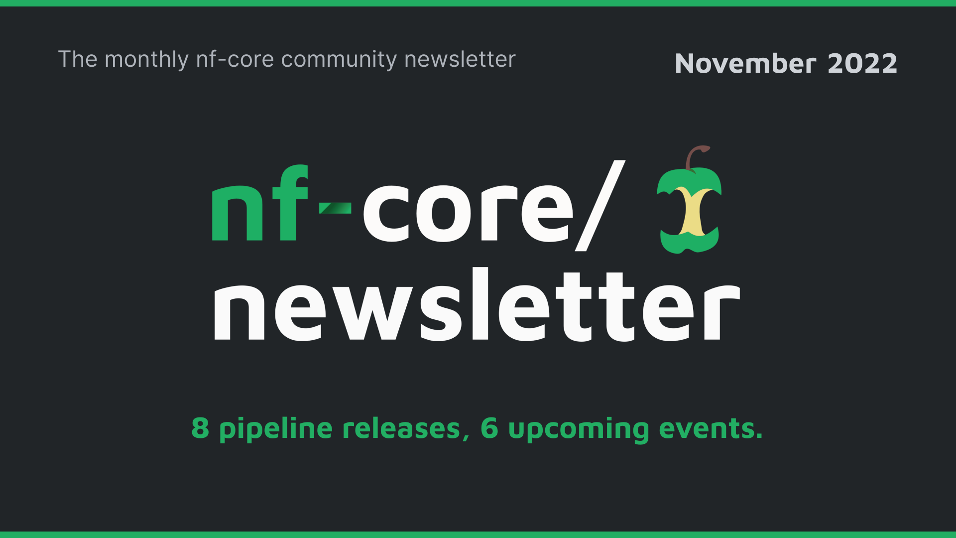 nf-core newsletter — November 2022